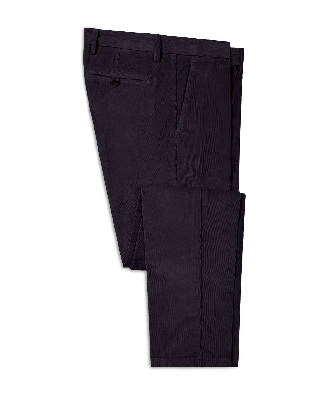 Stretch Supima Cord Chino, Navy